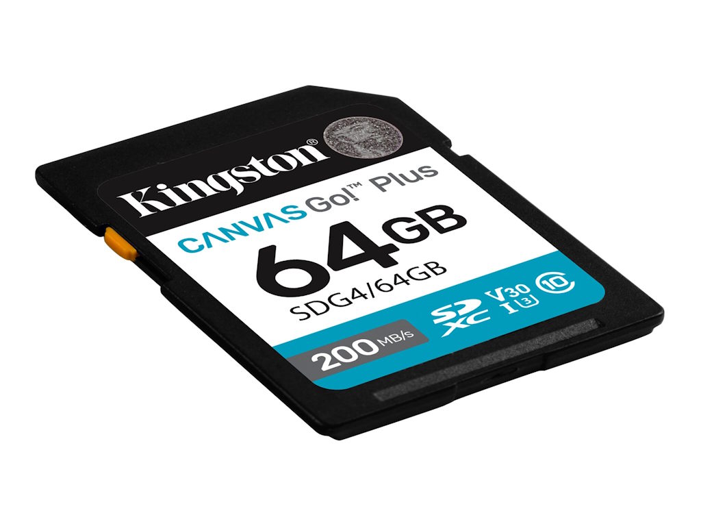SD kartica KINGSTON Canvas Go Plus 64GB (Klasa 10, U3, V30, 200 Mb/s)-4